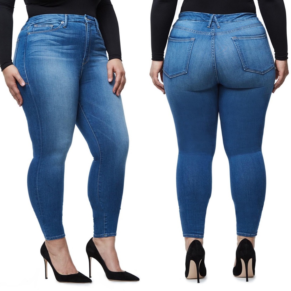 NWT Good American Good Legs Crop Jeans